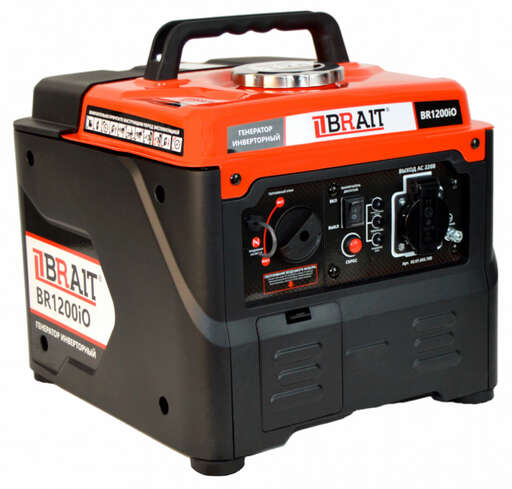 Изображение для Генератор бензиновый инверторный Brait BR1200iO (1.1 кВт)
