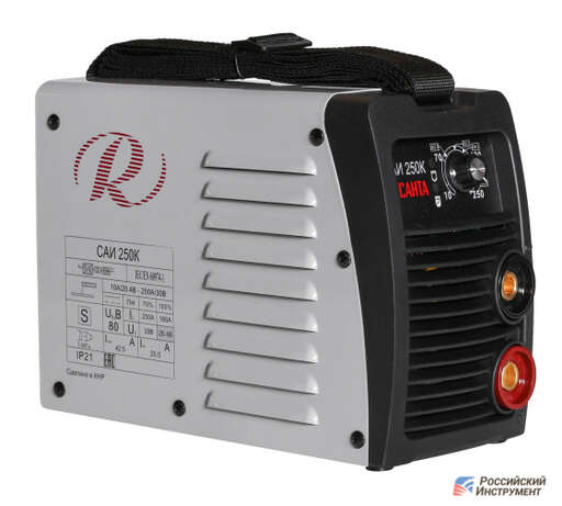 Изображение для Сварочный инверторный аппарат Ресанта САИ 250К (компакт)