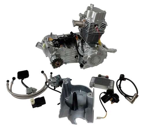 Двигатель ATV 4х такт. 200 см3 LX 200 (LX163FML) Loncin ВАРИАТОР