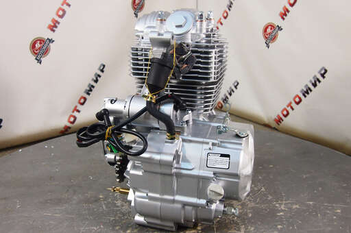 Изображение для Двигатель 4т. 250 см3 172FMМ (-5)  ZONGSHEN (PR250) (баланс вал.) 5МКПП, кик+электростартер