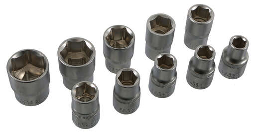 Изображение для Набор головок торцевых с аксессуарами, 12 пр., 1/2" Sturm!