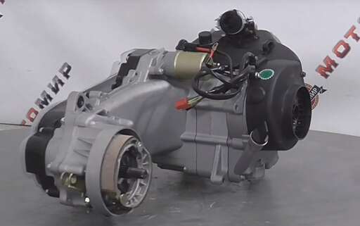 Изображение для Двигатель скутер 4х такт GY6-80 (длинный 12") 70 см3 150QMF ВАНЧАНГ (марк 49)