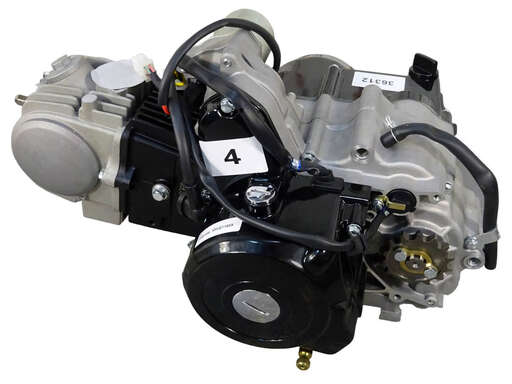 Изображение для Двигатель 4т. 125 см3 (С125) АЛЬФА 4МКПП по кругу, педаль Юп  ВАНЧАНГ (марк 49)