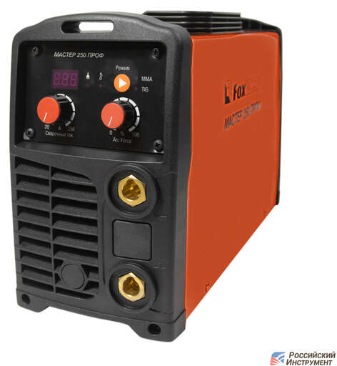 Изображение для Сварочный инверторный аппарат Foxweld МАСТЕР 250 Проф (MMA/TIG LIFT)