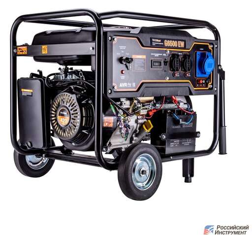 Изображение для Бензиновый генератор Foxweld EXPERT G6500 EW (6.0 кВт, электростартер)