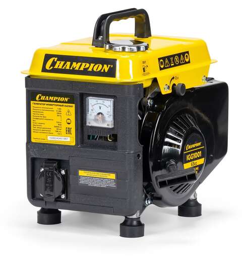 Изображение для Инверторный генератор CHAMPION IGG1001 (1.1 кВт)