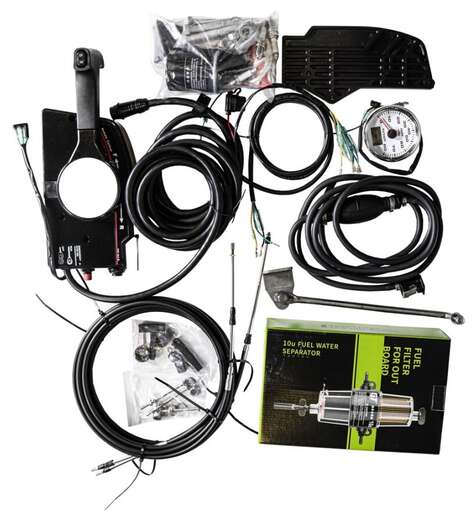 Изображение для Подвесной лодочный мотор Toyama F40FEL-T-EFI (4-х тактный, 3-х цилиндровый, 40 лс, электростартер)