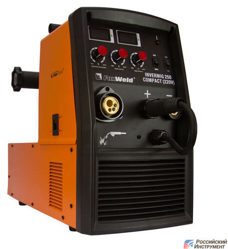 Изображение для Сварочный полуавтомат Foxweld INVERMIG 250 COMPACT (MMA/MIG-MAG)