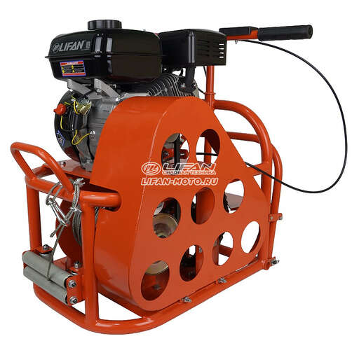 Изображение для Мотолебедка "Агат"  (6.5 лс, комплект навесного оборудования)