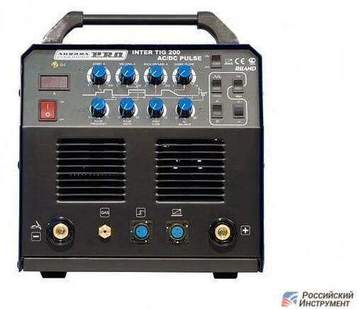 Изображение для Аппарат аргонодуговой сварки Aurora PRO INTER TIG 200 AC/DC PULSE Mosfet (MMA/TIG)