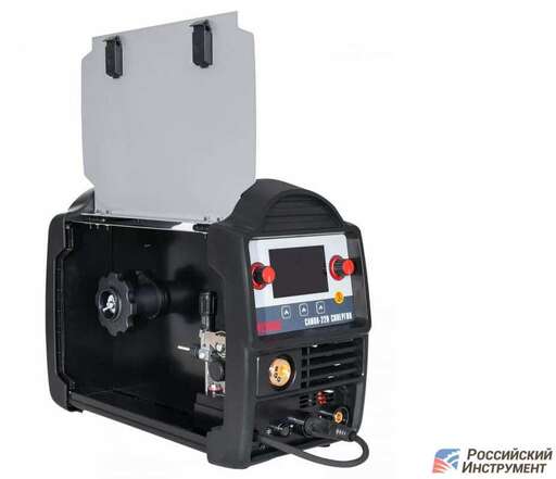 Изображение для Сварочный полуавтомат Ресанта САИПА-220 СИНЕРГИЯ (синергетическое управление, MMA/MIG-MAG/TIG LIFT)