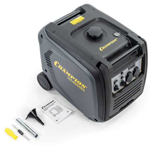 Изображение для Бензиновый генератор CHAMPION IGG4000ES (4.4 кВт)