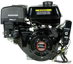 Изображение для Двигатель Loncin G270FD 5А (9 лс, ∅ 25 мм, электростартер, катушка освещения 5А)