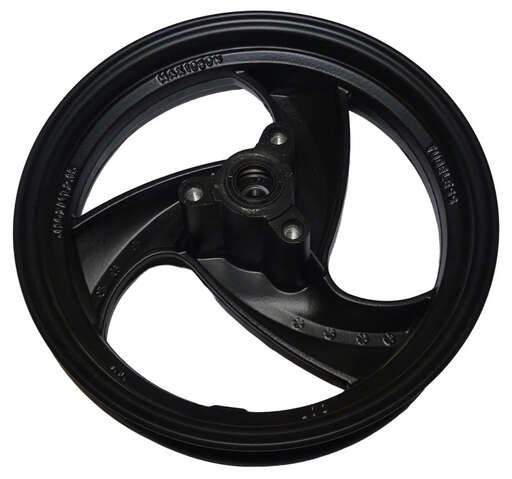 Изображение для Обод 10" передний литой,  диск. тормоз 2,15-10  SPARK (3-х лучевой) (042), (ось 12мм)