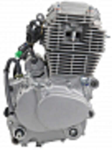 Изображение для Двигатель 172FMМ (CB250) без балансировочного вала СЕРЕБРИСТЫй