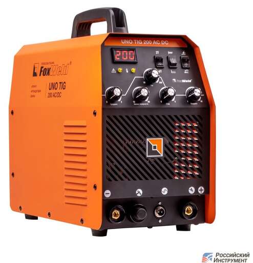 Изображение для Аппарат аргонодуговой сварки Foxweld UNO TIG 200 AC/DC (MMA/TIG)