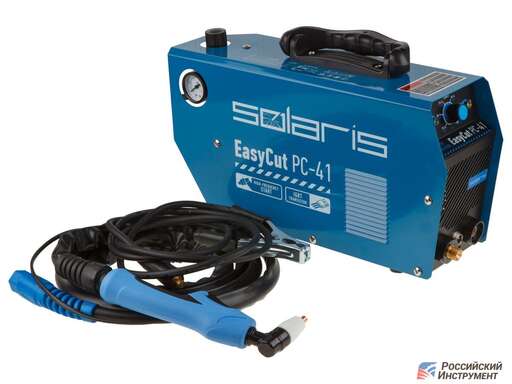 Изображение для Аппарат воздушно-плазменной резки Solaris EasyCut PC-41 (4.2 кВт, 1-12 мм, контактный поджиг)