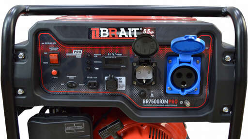 Изображение для Генератор бензиновый инверторный Brait BR7500iOMPRO (5.5кВт)