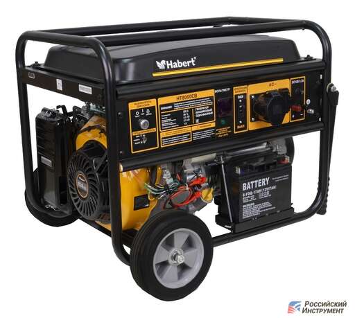 Изображение для Генератор Habert HT8000EB (6.5 кВт, электростартер)