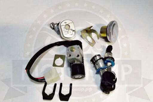 Изображение для Замок зажигания Шторм (+ багажника+ седла+ крышка бака)