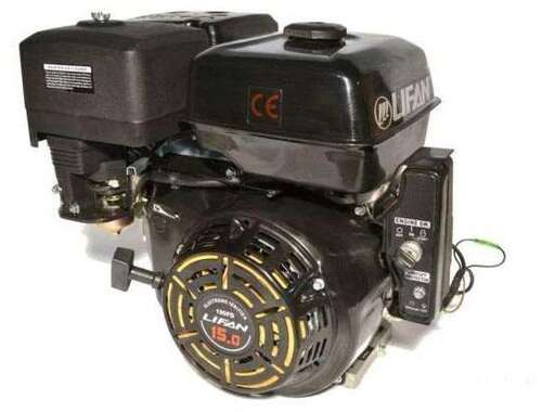 Изображение для Двигатель Lifan 190FD-R (15 лс, электростартер, автоматическое сцепление)