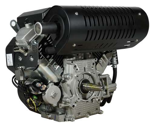 Изображение для Двигатель Loncin LC2V78FD-2 (B2 type) конус 3:16 0.8А электрозапуск (для генератора)