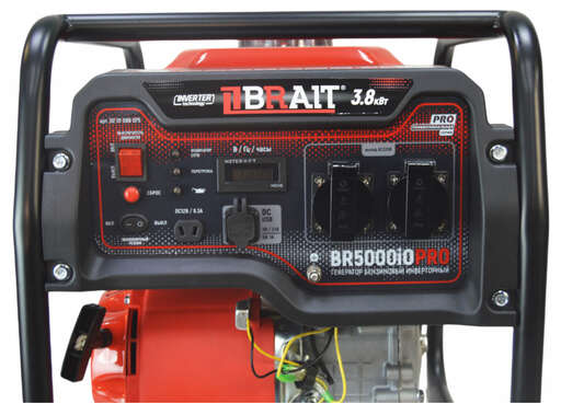 Изображение для Генератор бензиновый инверторный BRAIT BR5000iOPRO (3.8 кВт,9 л)