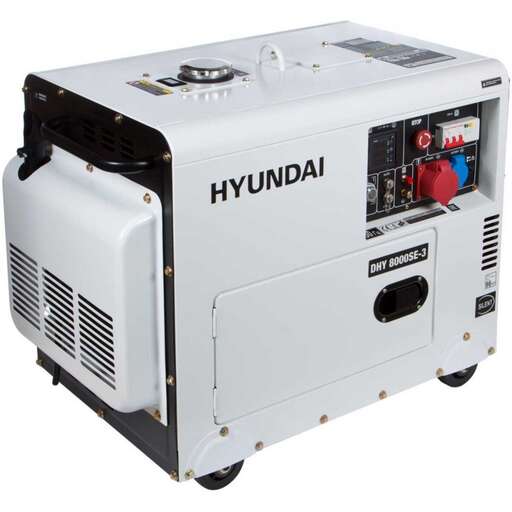Изображение для Дизельный генератор HYUNDAI DHY 8000SE-3