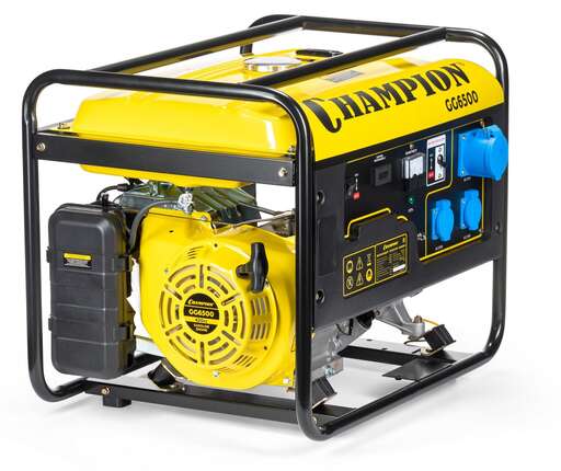 Изображение для Бензиновый генератор CHAMPION GG6500 (5.5 кВт)