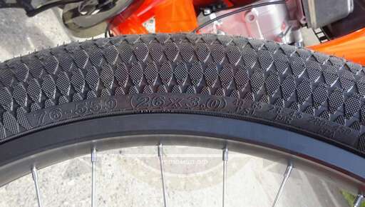 Изображение для Велосипед 26" фэтбайк с веломотором LIFAN (4х тактный), (двигатель + кожух) LIFAN 152F-3