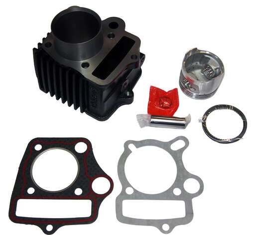 Изображение для Цилиндр в сборе "Альфа, Zodiak70" 47 мм МАРК49.5 куб (цилиндр+поршень+палец+кольца) ВАНЧАНГ