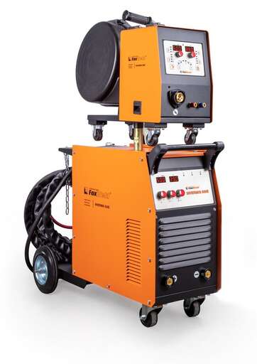 Изображение для Сварочный полуавтомат Invermig 500E с отдельным МП (с комплектом кабелей, пр-во FoxWeld/КНР) (MIG/MAG, MMA)