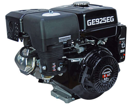 Изображение для Двигатель бензиновый  Brait GE925EG (9 лс, шлицевой вал, разболтовка 80х80, 25 мм)