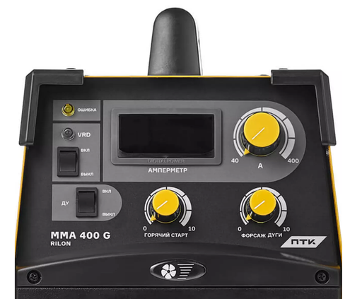 Изображение для Сварочный инверторный аппарат ПТК RILON MMA 400 G