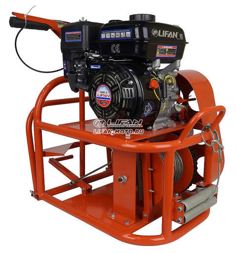 Изображение для Мотолебедка "Агат"  (6.5 лс, комплект навесного оборудования)