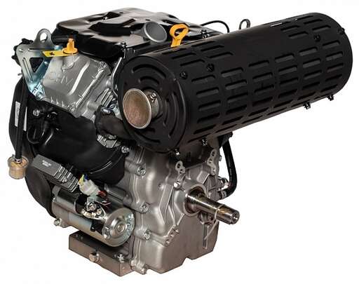 Изображение для Двигатель Loncin LC2V90FD 20А (35 лс, 28.575 мм, электростартер, катушка освещения 20А, плоский фильтр, E-type