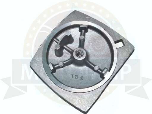 Изображение для Крышка головки цилиндра Альфа 110, Zodiak, Питбайк 152FMI, 152FMH, квадрат левая "Ребристая"