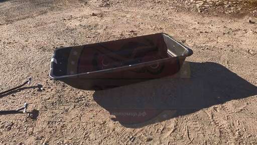 Изображение для Сани волокуши снегоходные 1450 с отбойником, демпфером, накладками (1,45х0,7х0,24)