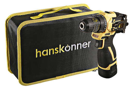 Изображение для Аккумуляторный шуруповерт Hanskonner HCD1645BLC