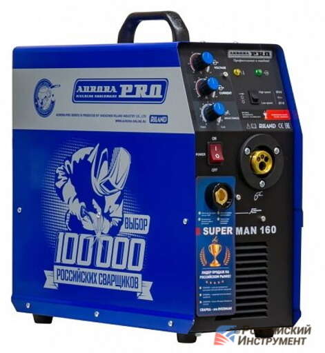 Изображение для Сварочный полуавтомат Aurora PRO OVERMAN 160 Mosfet (MIG-MAG)