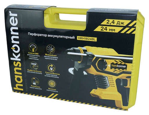 Изображение для Перфоратор Hanskonner HRH1824BL Unibattery 