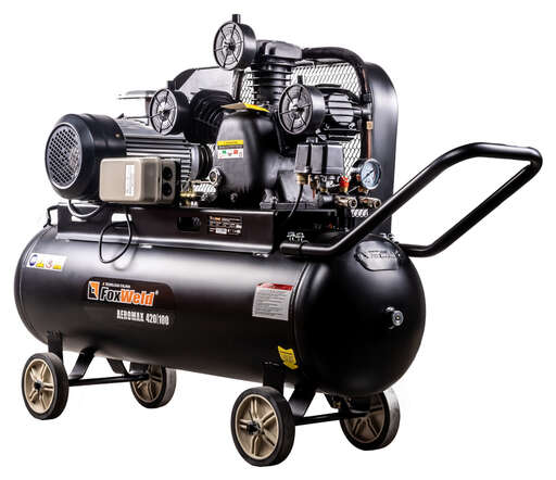 Изображение для Компрессор масляный ременной Foxweld AEROMAX 420/100 (3 кВт)