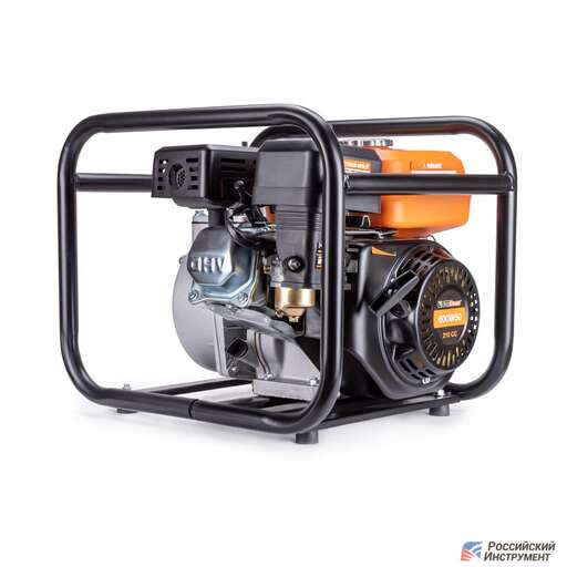 Изображение для Мотопомпа бензиновая FoxWeld 600W50 (7 лс)