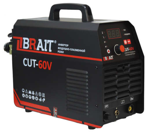 Изображение для Инвертор для воздушно-плазменной резки Brait CUT-60V (9.2 кВт, трехфазный)