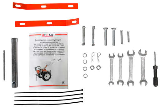 Изображение для Мотоблок  бензиновый Brait BR-135GCPRO (13 лс, 3 вперед/1 назад)