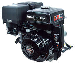 Изображение для Двигатель бензиновый Brait BR421PE18A (15 лс, электростартер, катушка 18А, 25 мм)