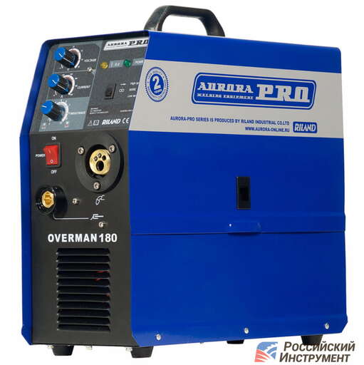Изображение для Сварочный полуавтомат Aurora PRO OVERMAN 180 Mosfet (MIG-MAG)
