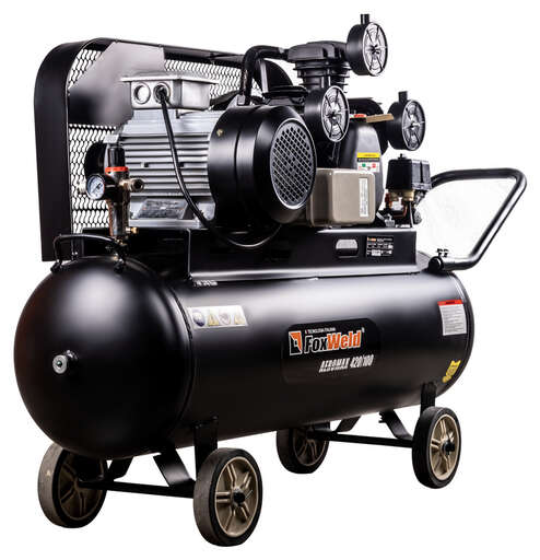 Изображение для Компрессор масляный ременной Foxweld AEROMAX 420/100 (3 кВт)