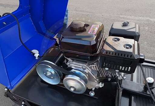 Изображение для Мотобуксировщик компактный Лидер-Сигма-1S (Lifan 8 лс, фара, модуль)