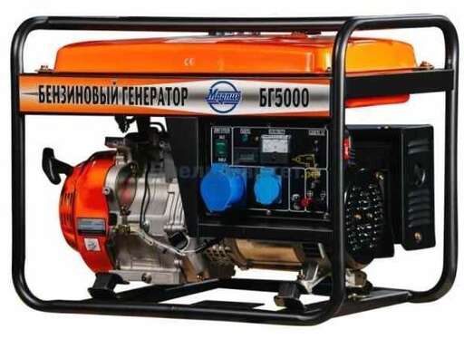 Изображение для Бензиновый генератор Magnus БГ-5000 (5 КВт)